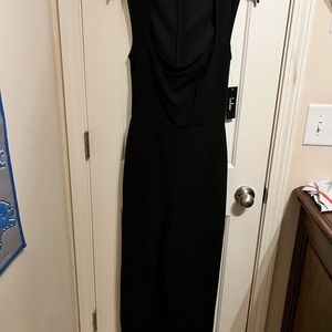 Lulus black jumpsuit, never worn. Size S